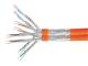 Equip Instal.Kab Cat7 Duplex S/FTP ECA 1000.00m orange LSZH