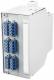 BTR 15024A97106-E OpDAT REGpro24 splice 6xLC-Q (blau) OS2 reinweiß RAL 9010