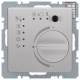 Berker 75441124 Temperaturregler mit Schnittstelle Q.1/Q.3 alu samt lack.
