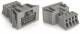 WAGO 890-744/062-000 socket snap-in version 4-pin, gray