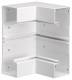 Hager BRA652104B9016 Inner corner base profile aluminum 68x210mm OT120mm traffic white