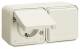 Berker 47753542 Steckdose SCHUKO 2f.waag.Klappd.Ber.schutz Schraubkl.4
