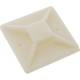 InLine® Befestigungssockel für Kabelbinder, 25x25mm, selbstklebend, 10 Stück