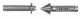 MIB Messzeuge 01019118 Threaded inserts for M 106 - 7 to 4.5 turns / inch Whitworth 55 °