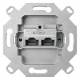 Merten 465706 UAE insert 8/8 cat.6 white