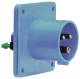 Bals 28111 Flanschgerätestecker QUICK-CONNECT gerade 16A 3p 230V 6h IP44
