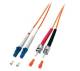 Equip 254216 Patch cable LC–ST 10,00 m Multimode Duplex OM2 orange poly bag
