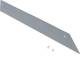 Hager AKE2500401 End piece single-sided steel sheet for top floor channel AK 250x40 mm