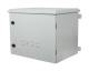 Allnet ALL-SO03-6409-G-DGRAUV2 48,3 cm ( 19 inch )Wandgehäuse, 9HE, T488 mm, Lichtgrau, IP55, SO-Serie, inkl. 2-Fach Lüftereinheit