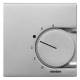 Merten 536260 Central plate for Raumtemp.Regler, aluminum SYSTEM M