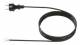 Bachmann 321.175 safety power cable 3 m black, H05RR-F 3G0, 75 m central plug