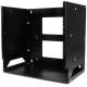 Startech.com WALLSHELF8U Wandmontage Server Rack mit Fachboden 4HE anpassbar 30,5 cm bis 45,7 cm