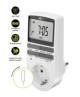 Goobay 64900 Digital timer - programmable timer with protective contact connection (type F)