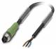 Phoenix Contact 1500198 Phoenix SAC-3P-M 8MS/ 1,0-PUR Sensor-Aktor-Kabel 3pol. mit Stecker gerade