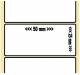 OEM-Factory Etiketten - Transfer 50 x 25mm, permanent, K40