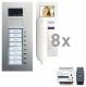 TCS PVU1680-0010 Video:pack8 color 8 Tasten z.Freisprechen