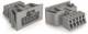 WAGO 890-745/062-000 socket snap-in version 5-pin, gray