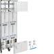 Hager ZK5L4Z Komplettfeld universZ 4ZP 3-Pkt. mit ZSK 1350x500mm 2-feld.Ausf.