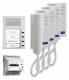 TCS PPA04-EN/02 PPA04-EN / 02 pre: Pack4 intercom, Exposed