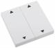 ELDAT RTS35-ACC-02-02P On/Off button white for wall button RTS35