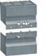 HAGER HYS021H Terminal cover P160 for connection extension 3P