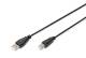 DIGITUS USB connection cable, type A - B St/St, 3.0m, black