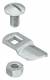 Niedax RDRS2E3 rotary latch with lock nut according to DIN EN ISO 10511