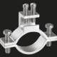 Kaiser 9610 Erdleitungsbride 1-1¿z (33,5–41,9 mm) 4–50 mm² Seil-Draht D:8 mm