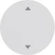Berker 16202049 toggle switch with imprint symbol arrows R.1/R.3 polar white glossy