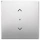 Busch Jaeger 2CKA006220A0415 BJ 6232-10-866 rocker 1f blind stainless steel Busch-free@home pur Est