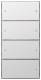 GIRA 2035112 Tastsensor 3 Komfort 4-fach KNX (2+2) Flächenschalter Reinweiß
