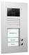 TCS AVU14020-0010 Video color outdoor station 2 buttons 1 column flush-mounted silver