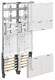 Hager ZK3EL22N Komplettfeld 2ZP eHZ DSS H 1050mm 2-feld