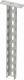 OBO Bettermann 6342403 OBO US 3 K 30 A2 hanging handle 50x30x300 V2A with welded head plate 