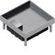 HAGER EKQ060LE25 Edelstahlkassette Q06 LE Belags T=25mm