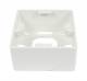 Synergy 21 S216328 Keystone module carrier, surface housing 80x80, Pure White, synergy
