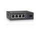 LevelOne GEU-0521 Switch 4xGE/1xGSFP unmanaged Plastik