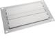 Hager M-BB13540 Base plate 3-piece 1350x400 (W x D) galvanized