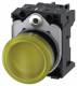 SIEM 3SU1102-6AA30-1AA0 Siemens 3SU11026 22mm round yellow lens smooth AC/DC 24V