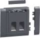 Hager GSETDM1029011 Device mounting kit 2-way RJ45 for Type 10 front-mounted graphite black
