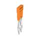 Hager KR040SB Querverbinder 4 mm 2-fach Stecktechnik