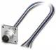 Phoenix Contact 1440973 Phoenix SACC-SQ-M12MS-5CON-25F/0,5 Einbausteckverbinder