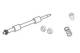 Zebra P1043693 Kit Feed Roller mit Kupplung