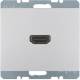 Berker 3315427003 High Definition Steckdose K.5 Alu