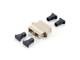 Equip LWL-Koppler SC->UPC Multimode Duplex OM2 12Stk beige