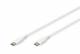 DIGITUS AK-300341-005-W 0.5MUSB-C TO USB-C CABLE WHITE