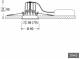 Lts Licht und Leuchten 641718 LTS FLIR 100.1030.25/DALI Flixx EB spotlight LED 15W 830 1370LM DALI 25°