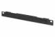 DIGITUS 254 mm (25,4 cm ( 10 inch )) 0.5U cable brush strip, black