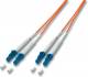 Equip Patchkabel LC->LC 5.00m Multimode Duplex OM2 orange Polybeutel