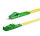 Equip 255105 Patchkabel E2000/APC->LC/APC 5,00 m SM Duplex OS2 gelb, 